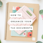 Receipts tax organizing