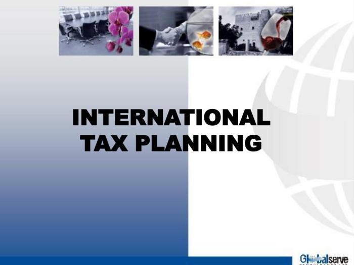 Tax international services taxation planning global consulting